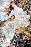 61RKR7aoJqL. SL160  48x80 Artistic Woman Marble Mosaic Art Tile Mural