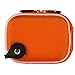 VanGoddy Semi Hard Nylon Carrying Case for Nikon Coolpix AW130 Digital Camera (Orange)