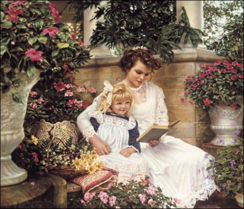 GARDEN MEMORIES by Sandra Kuck Signed & Numbered Limited Edition Paper Lithograph