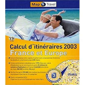 Map & Travel France + Europe 2003