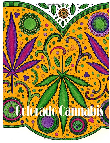 colorado cannabis adult coloring book