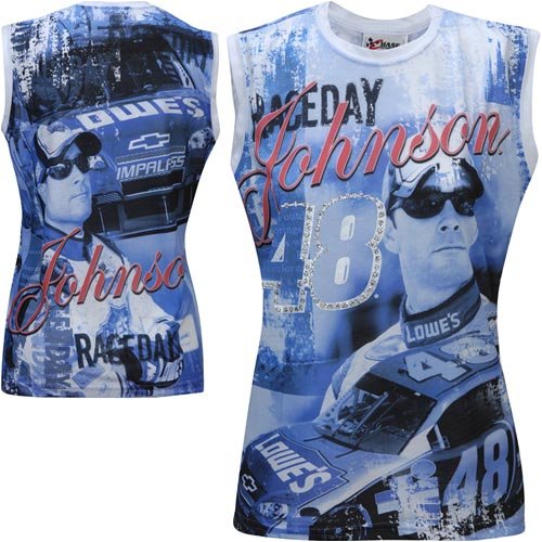 Buy Chase Authentics Jimmie Johnson Ladies All Over Print Tank by Chase Authentics