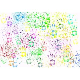 Hands on Paint Pro Backdrop 80 x 60 Photography Backdrop