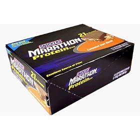 Snickers Marathon Protein Bar Caramel Nut Rush 12 Bars