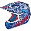 Fly Racing F2 Carbon Victory Adult MotoX Motorcycle Helmet - Blue/White