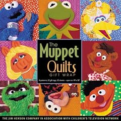 The Muppet Quilts Gift Wrap