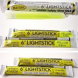 Light Stick - Green - 12 Hour - Pack of 50 - For Camping and for Automobiles