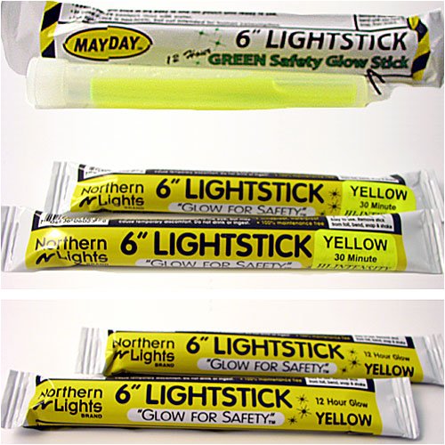 Light Stick - Green - 12 Hour - Pack of 50 - For Camping and for Automobiles
