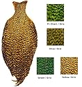 Bass / Saltwater Rooster Necks Color: Green/Griz