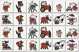 Maple Landmark 50722 Montgomery Schoolhouse - Memory Tiles - Maisy