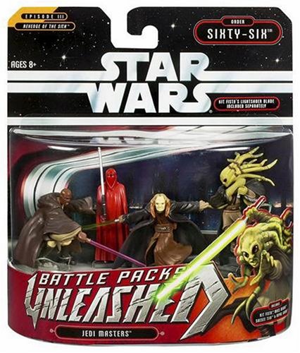 Star Wars Unleashed Battle 4 Pack Master Jedi