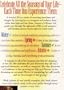 Seasons of a Woman's Life