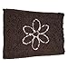 Walky Dog Dirty Dog Rug Microfiber Extra Thick Dog Pet Doormat Anti Slip Backing Super Absorbent (Chocolate, L 35.5