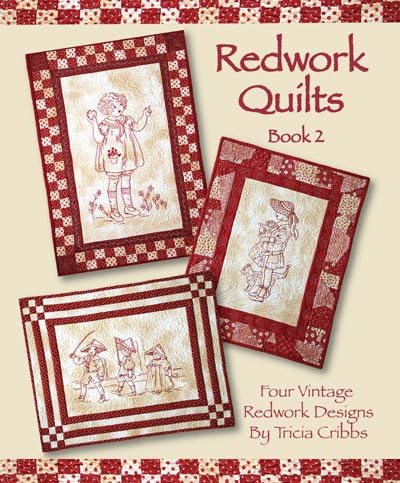 Redwork Quilts Book 2