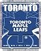 TORONTO MAPLE LEAFS 48"x 60" Triple Woven Jacquard KNIT THROW BLANKET