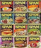 Large Spam Lovers Sampler 12oz Cans (Pack of 12 Different Flavors)