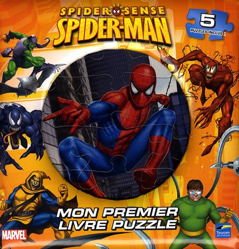 Spider-Sense Spider-Man : Mon premier livre puzzle