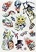 280 Temporary Tattoos - Skulls - Style 32