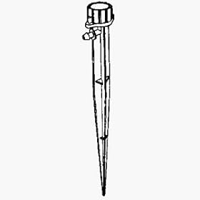 Raindrip 15600UB Full Circle Adjustable Bubbler With Stake by