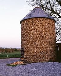 Amish Farm Corn Crib Photograph - Beautiful 16x20-inch Photographic Print by Carol M. Highsmith