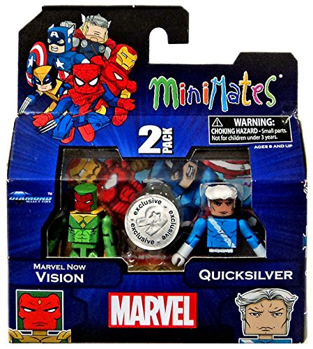 Marvel Minimates Exclusives Marvel Now Vision & Quicksilver Minifigure 2-Pack