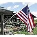 ANLEY® [Heavy Duty] American US Flag 3x5 Foot Nylon - Embroidered Stars and Sewn Stripes - 4 Rows of Lock Stitching - USA Banner Flags with Brass Grommets 3 X 5 Ft