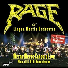 Rage & Lingua Mortis Orchestra - Metal Meets Classic Live (DVD-Plus)