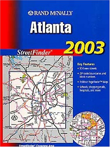 Rand Mcnally Streetfinder Atlanta & Vicinity