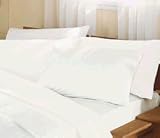 Kitchen & Housewares : Egyptian Cotton 400 Count White Super King Size Fitted Sheet