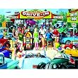 Rusty's Diner 1000+pc Jigsaw Puzzle by D.L. "Rusty" Rust