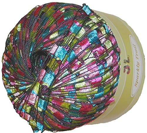 Sparkly Trail Ladder Trellis Yarn 733 Wide Ladder Yarn