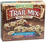 Nature Valley Chewy Trail Mix-variety Pack, Dark Chocolate & Nut and Fruit & Nut, 6-Count  Boxes (Pack of 12)