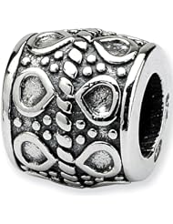 Reflection Beads Silver Kundan No. 1 Bali Bead