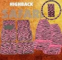 9pc Safari Pink Zebra Print Car Floor Mats, High Back Seat Covers, Steering Wheel Cover & Shoulder Pad Set