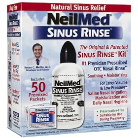 NeilMed SinusRinse Saline Nasal Rinse Kit