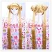 Aino Minako Sailor Moon Long Straight Yellow Cos Girl Wig Cw203