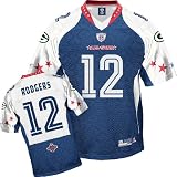 Reebok Green Bay Packers Aaron Rodgers 2010 Pro Bowl NFC Replica Jersey