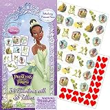 The Princess and the Frog Deluxe Valentine's Day Cards 34ct with 35 Tattoos