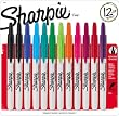 Sharpie RT Retractable Permanent Markers, 12 per Package