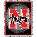 Nebraska Cornhuskers NCAA Triple Woven Jacquard Throw (019 Focus) (48x60)