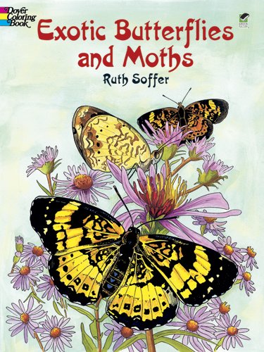 Exotic Butterflies and Moths (Dover Nature Coloring Book) Exotic Butterflies and Moths (Dover Nature Coloring Book)