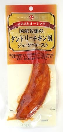 【クリックで詳細表示】丸善 国産若鶏のタンドリーチキン風ジューシーロースト 1本入り×10袋： 食品・飲料・お酒 通販