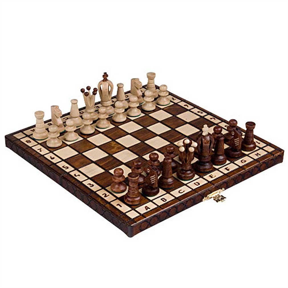 Chess Royal 30 European Wooden Handmade International Set, 11.81 x 1.97