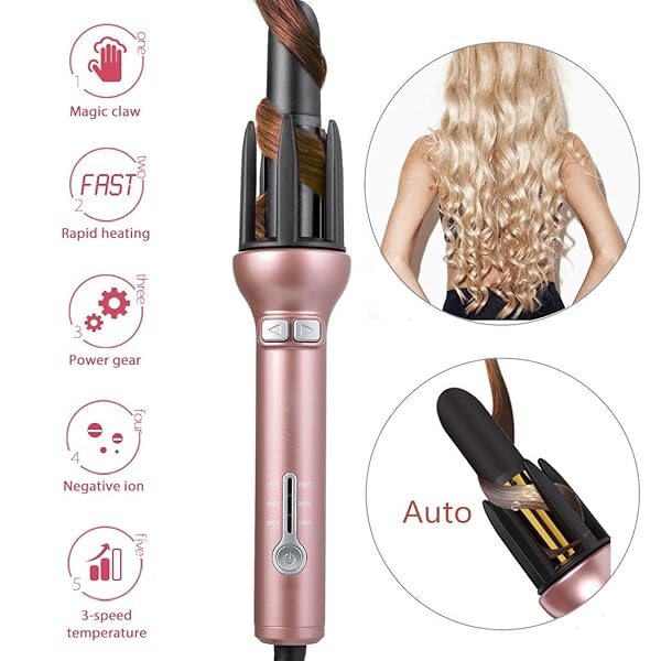 Automatic Hair Curler For Long Hair Auto Curling Iron Spin Curling