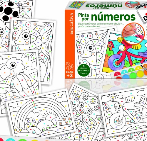 Mosaicos para colorear con numeros - Imagui