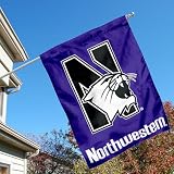 Northwestern University Wildcats House Flag
