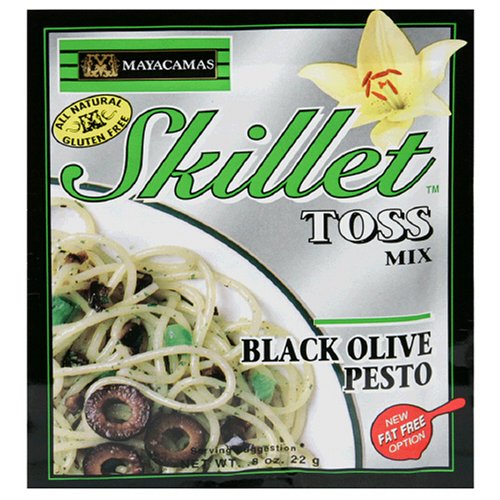 Mayacamas Skillet Toss Pasta Mix, Black Olive Pesto, 0.8-Ounce Packets (Pack of 24) by Black Pestos
