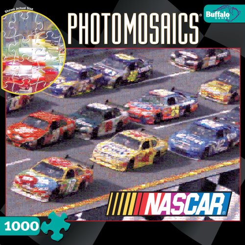 Buffalo Games Photomosaic NASCAR 2008 Buffalo Games Photomosaic NASCAR 2008