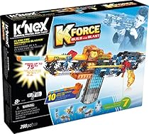 K'NEX K-Force - Flash Fire Motorized Blaster Building Set - 288 Pieces - For Ages 8+ Engineering Education Toy
