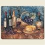 Wine & Cheese Small Tempered Glass Cutting Board